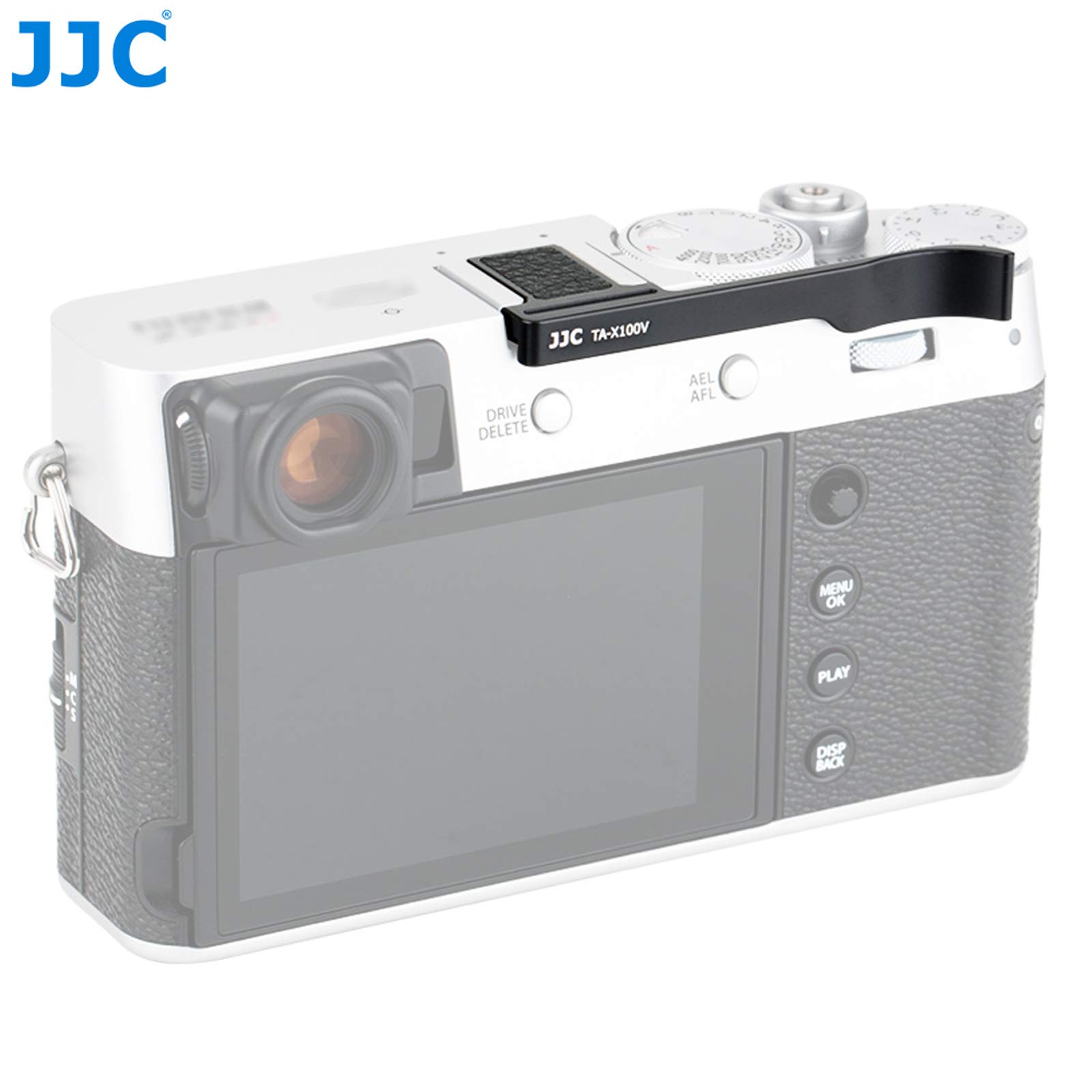 Amazon.com : JJC TA-X100V Black Thumbs Up Grip for Fuji X100V